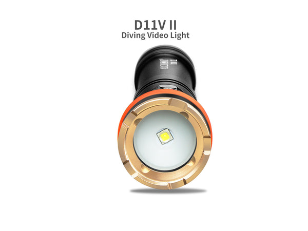Archon D11V II Diving Macro Video Light with Snoot - 1,200 LM