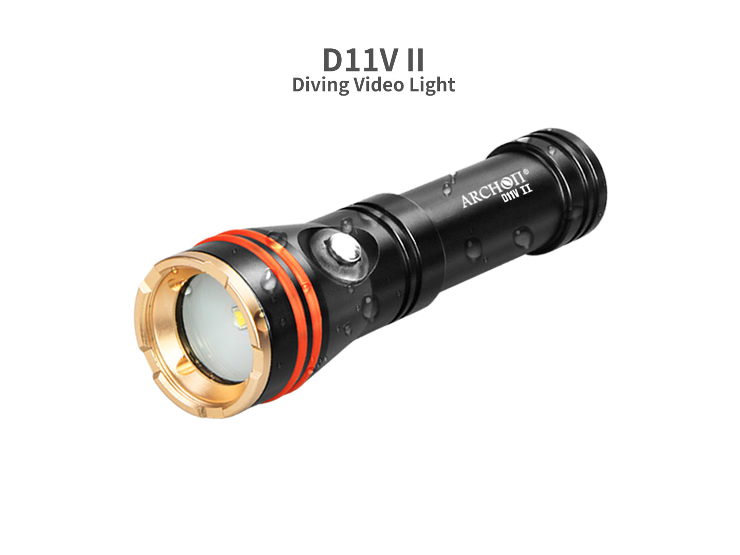 Archon D11V II Diving Macro Video Light with Snoot - 1,200 LM