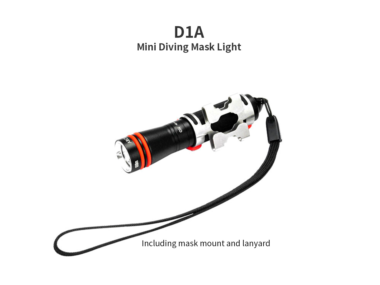 Archon D1A Mini Diving Mask Light - 75 LM