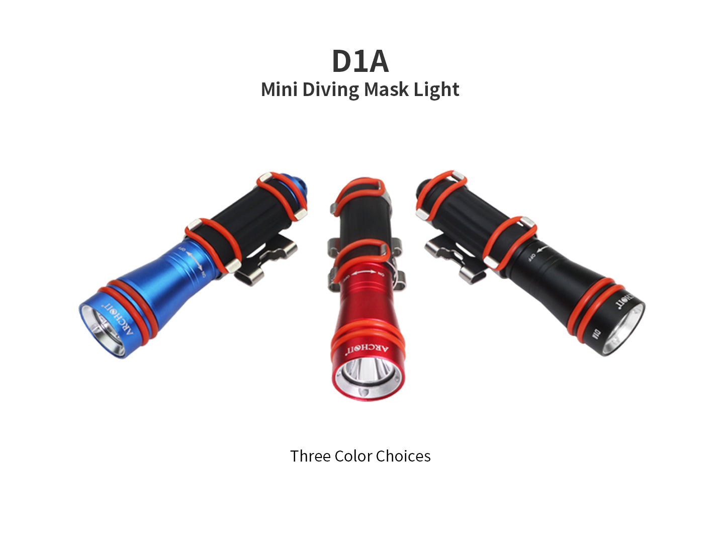 Archon D1A Mini Diving Mask Light - 75 LM