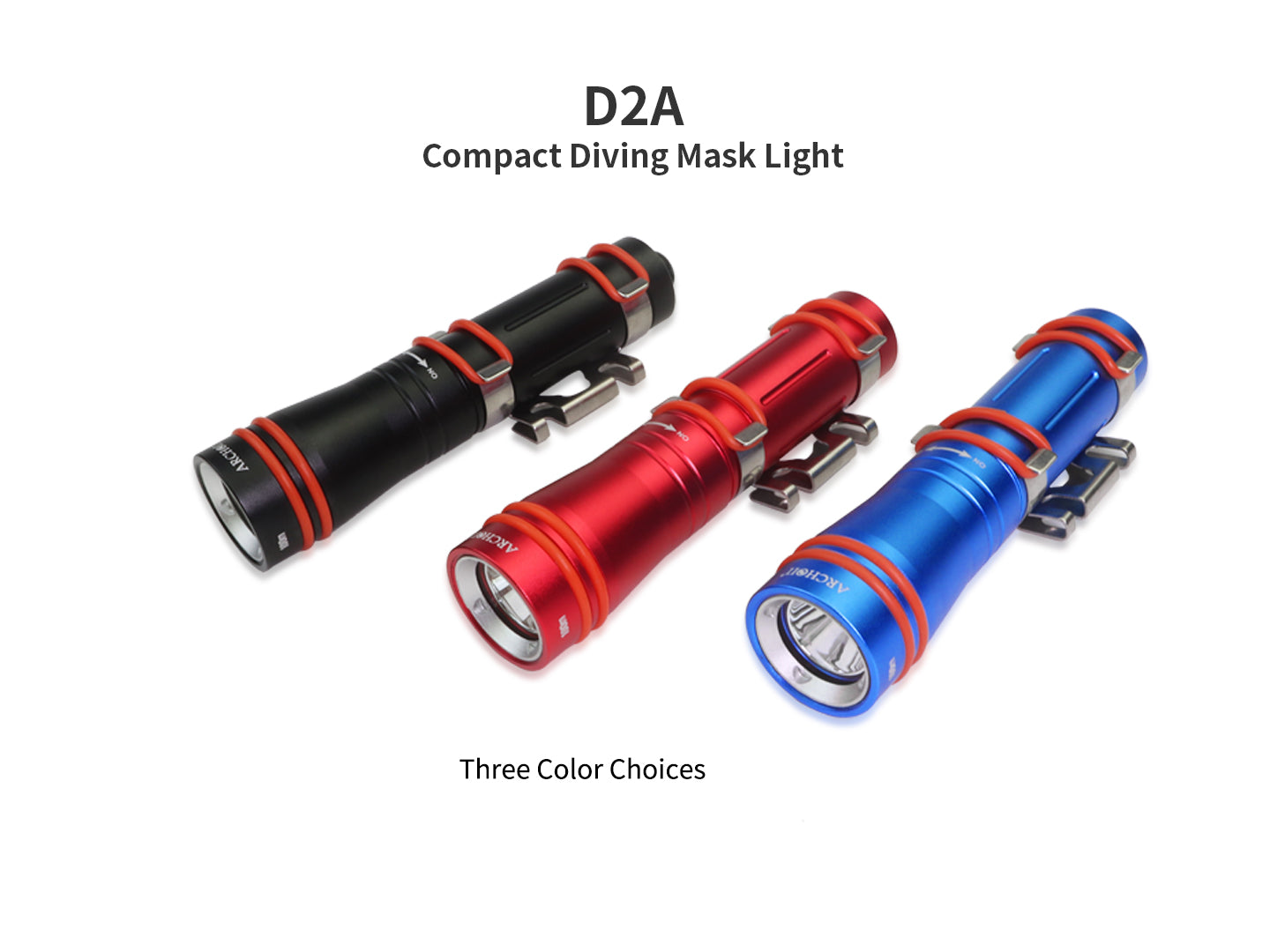 Archon D2A Compact Diving Mask Light - 450 LM