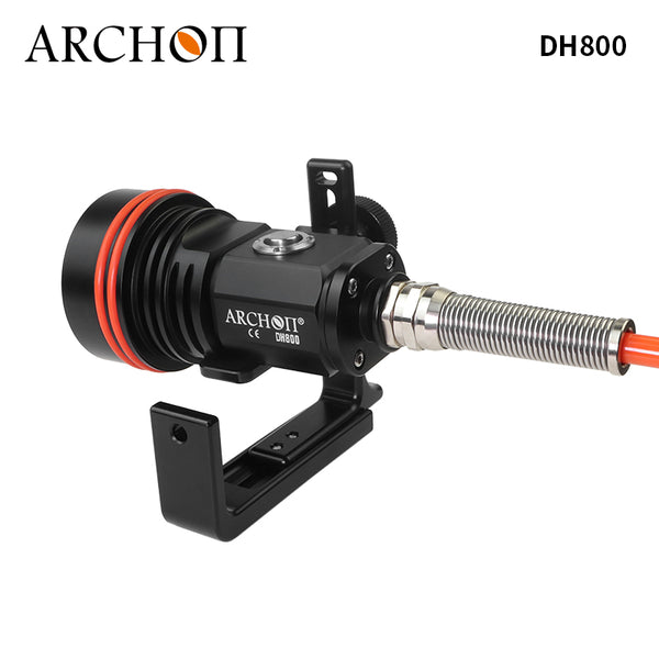 Archon DH800 Canister Diving Light | Carbon Fiber & POM Canister– 8,000 LM