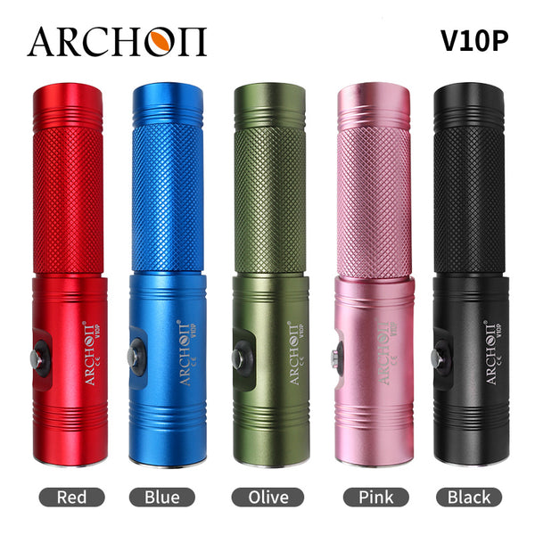 Archon V10P Diving Flashlight | Push Botton Switch - 2,000 LM