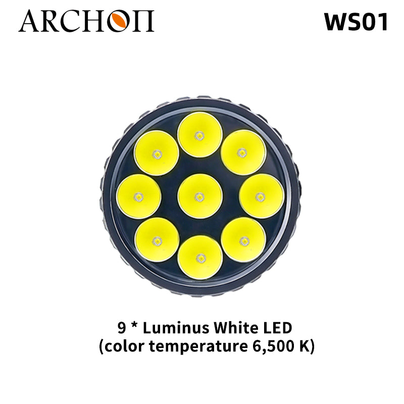 Archon WS01 Long-Pole Diving & Beachcombing Light - 13,800 LM