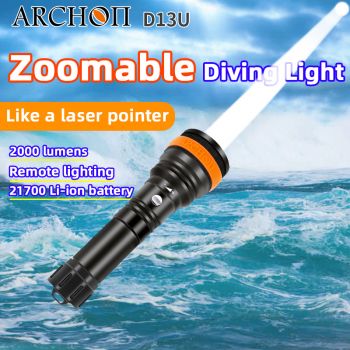 Archon Zoomable Diving Light D13U