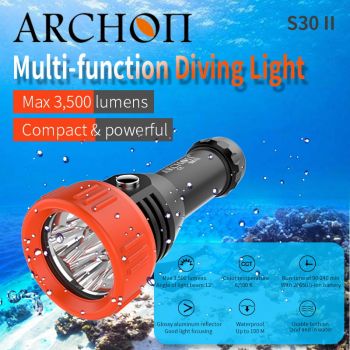 Multi-Function Diving Light S30 II